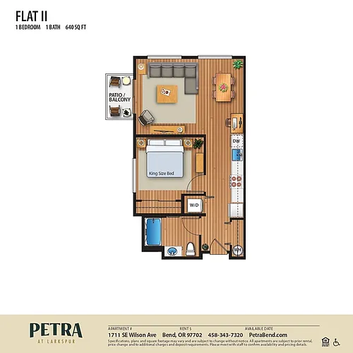 Floor plan Flat II