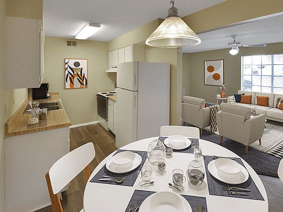 Kitchen and Dining Area