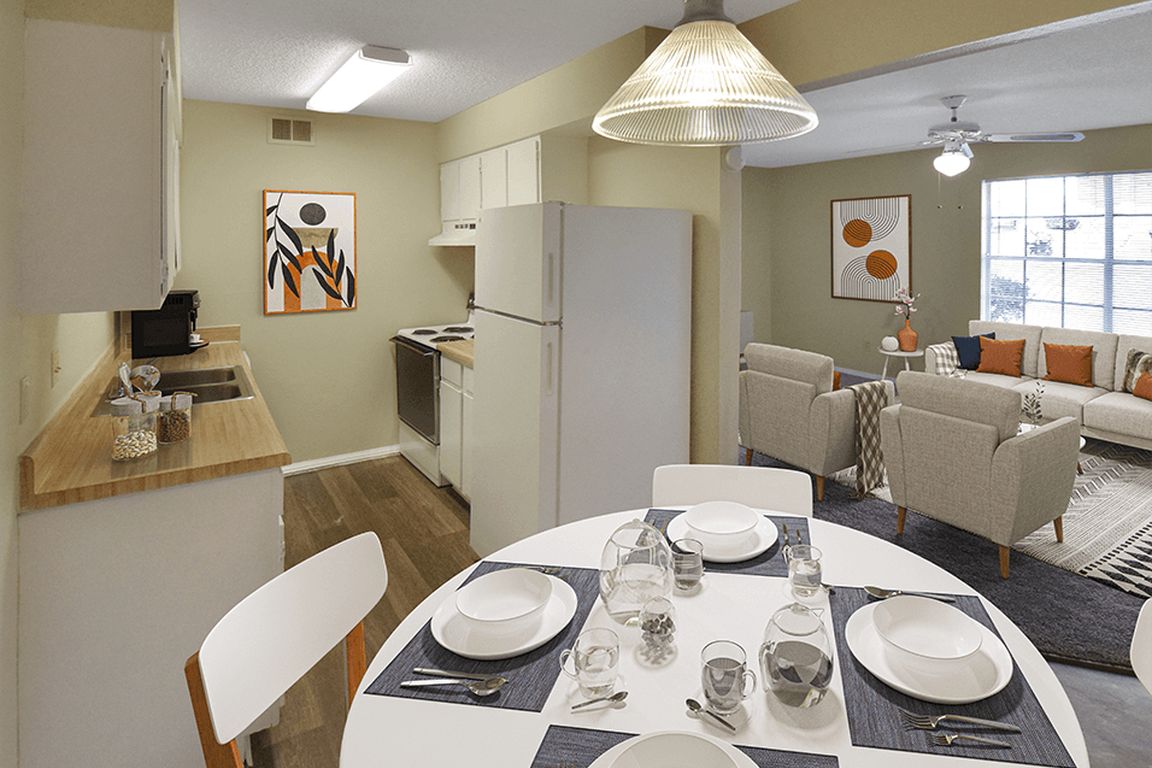 Kitchen and Dining Area