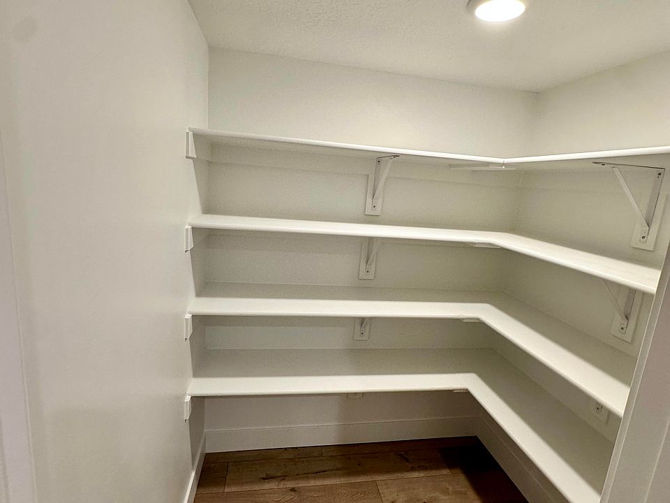 Huge walk-in pantry.