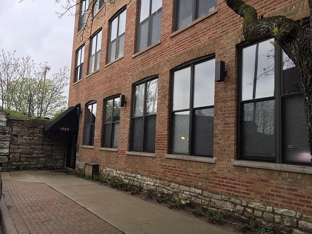 Building secured entrance