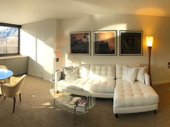 Spacious Living Room with built-in cabinetry