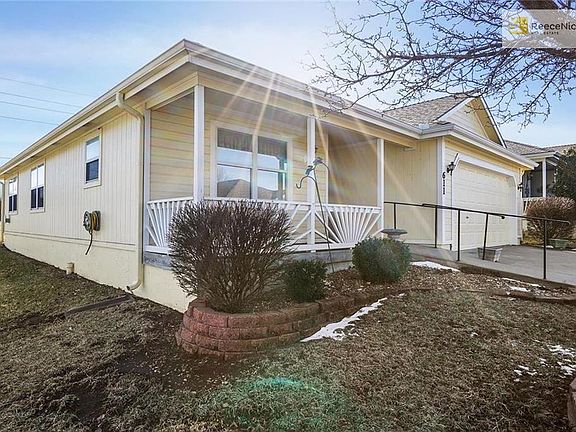 Home sits nicely on this lot. Landscaped and treed.