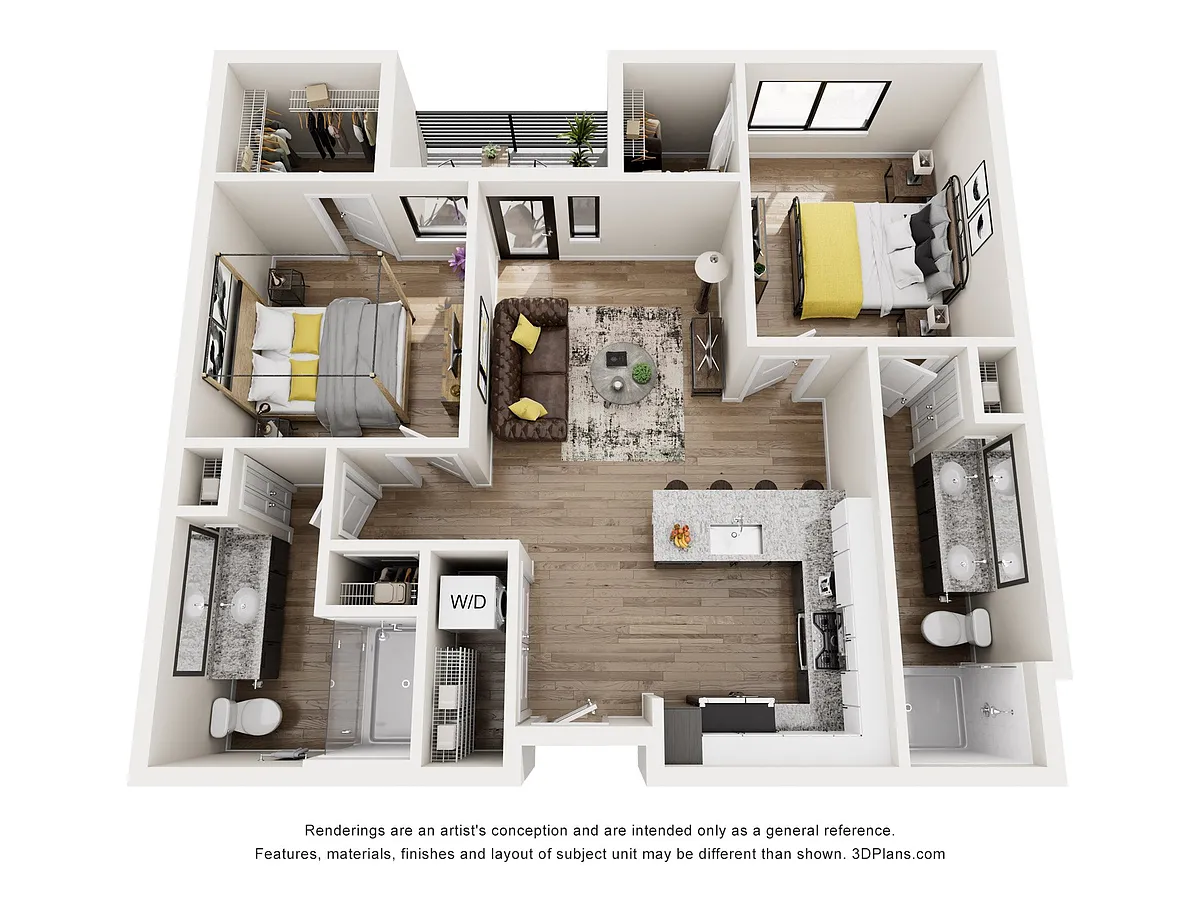 Floor plan B1