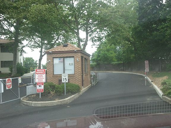 Front gate to complex