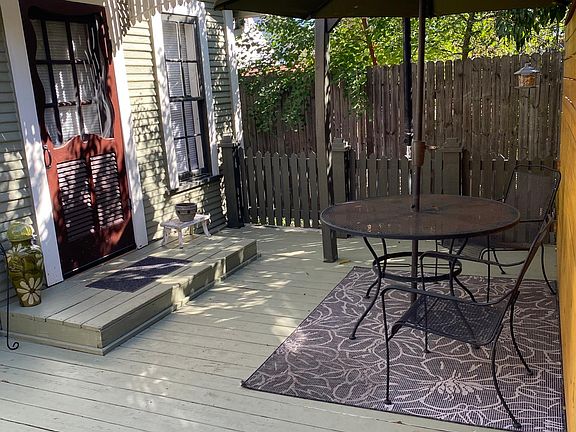 Outside sitting area