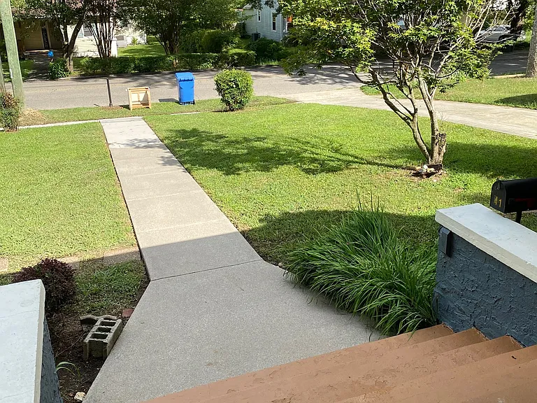 view of street from porch