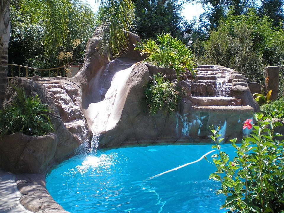 paradise with pool