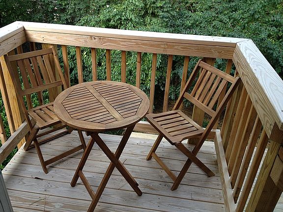 Juliet balcony off kitchen