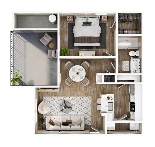 Floor plan A1R