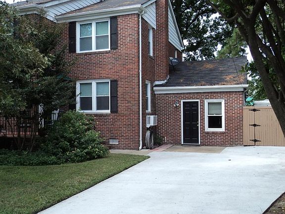 Driveway and entrance