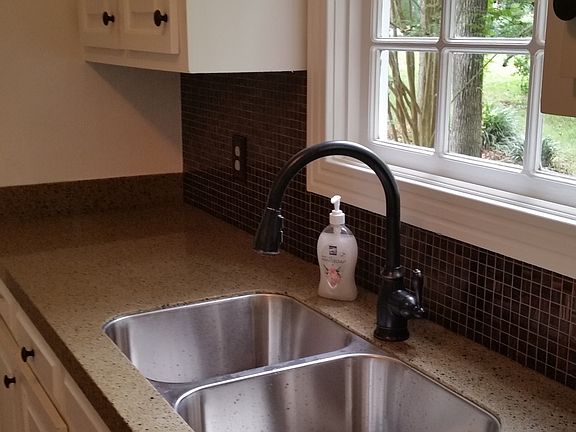 kitchen with stone counters