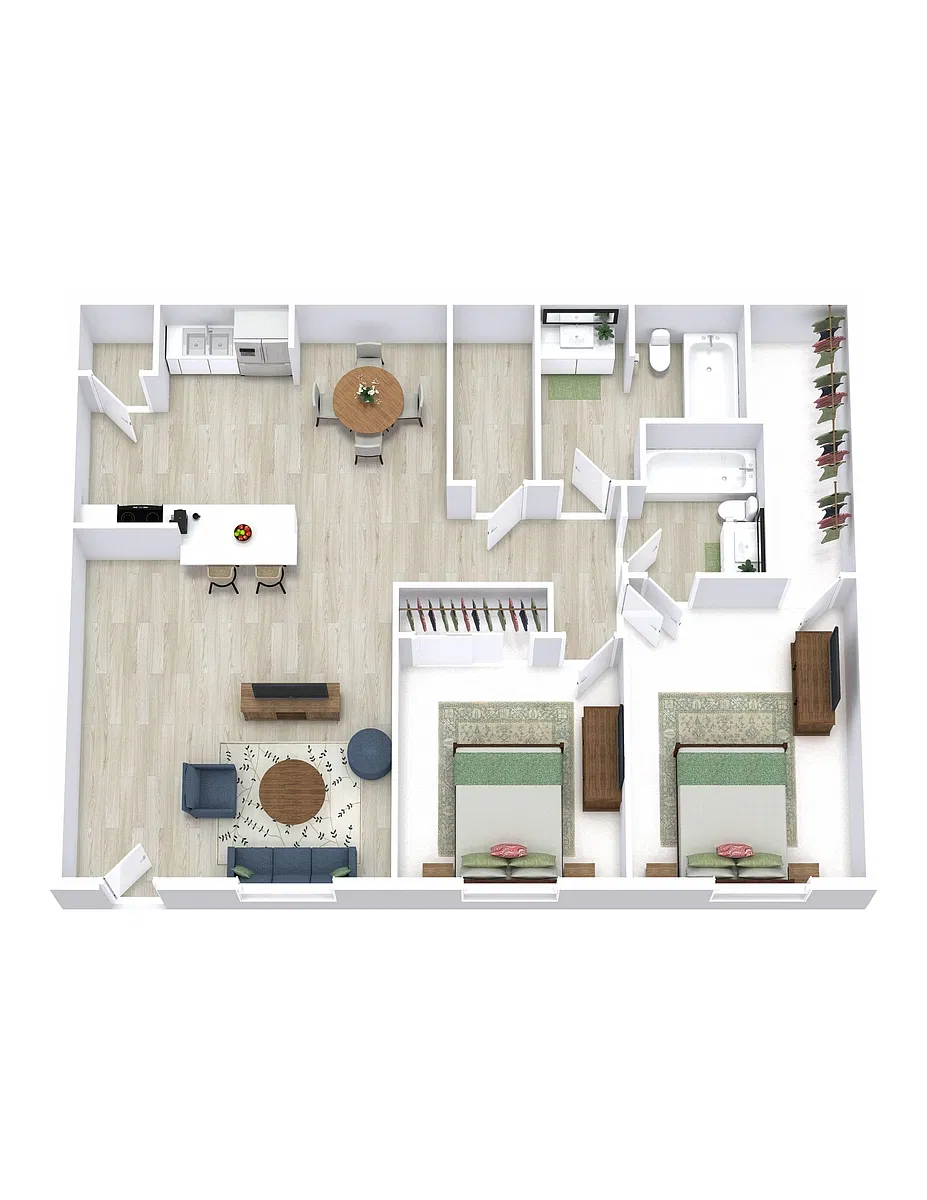 Floor plan 2c - Reno