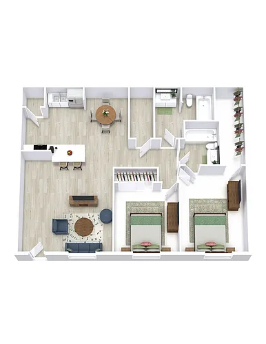 Floor plan 2c - Reno