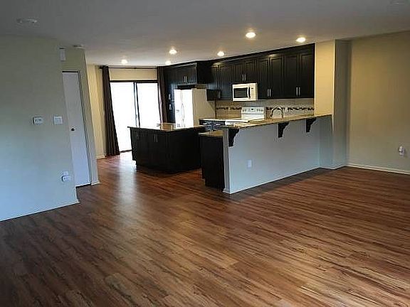 living room to kitchen open 