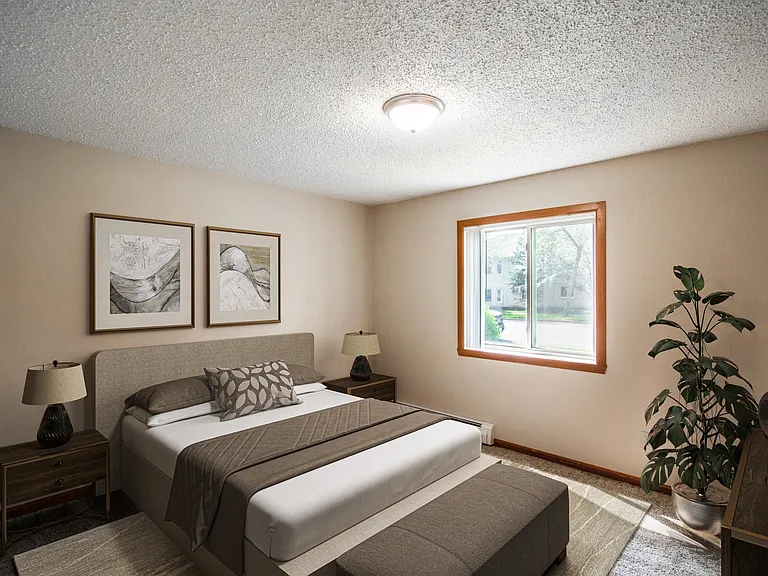 Bismarck, ND Eastbrook Apartments | Bedroom