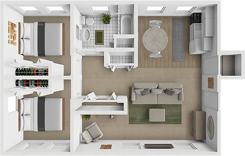 Floor plan Wild Rose