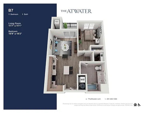 Floor plan B7