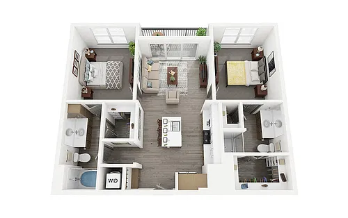Floor plan B1