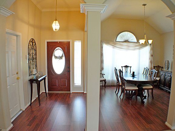 Foyer and dining room 