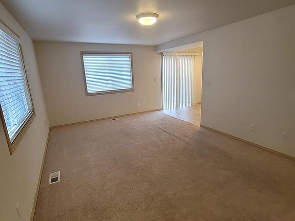 Living room from front door