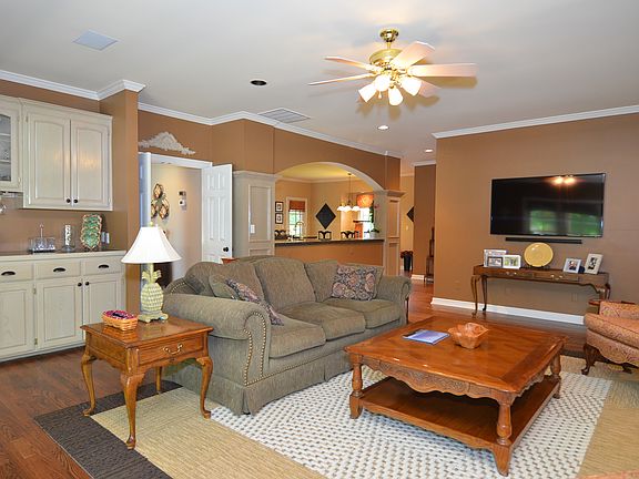 Family Room Opens to Kitchen