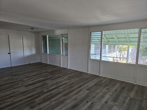 View of dining area and living area