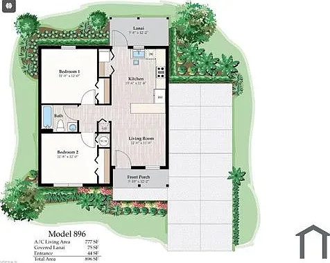 2 bed, 968 sqft, $1,600 — Photo 3