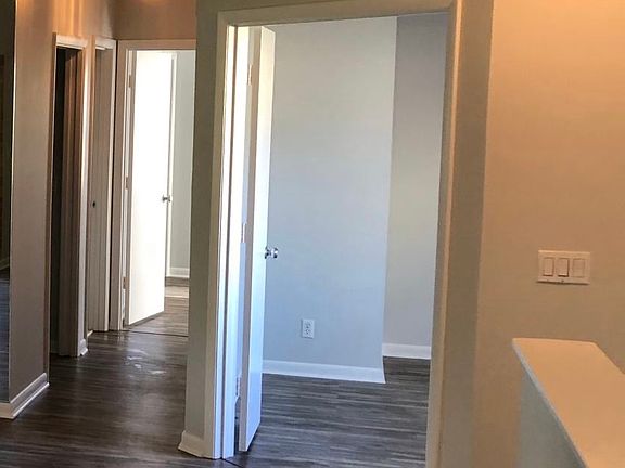 Entrance to third bedroom office from top of stairs