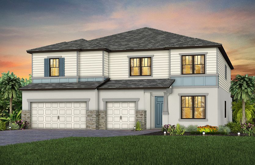 Exterior C1 with stone