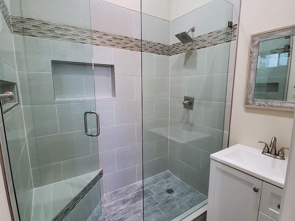 Recently built bathroom downstairs