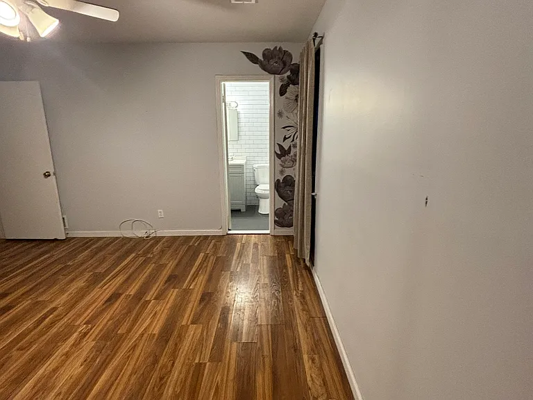 Bedroom and half bath