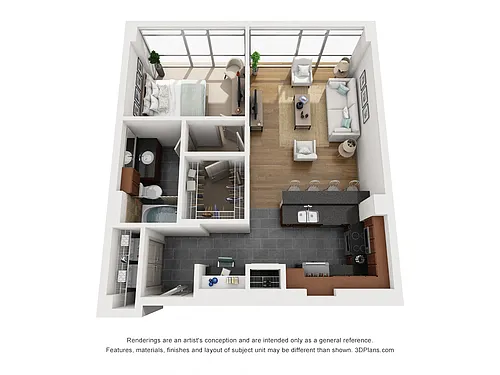 Floor plan A1Ka