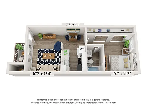 Floor plan Crown