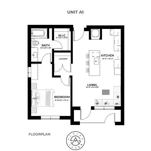 Floor plan A1