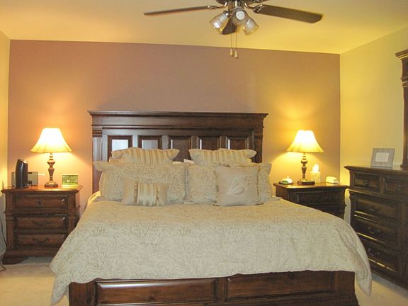 Spacious Master Bedroom with full bath.