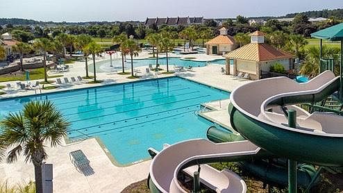 Main Pool in Water Park