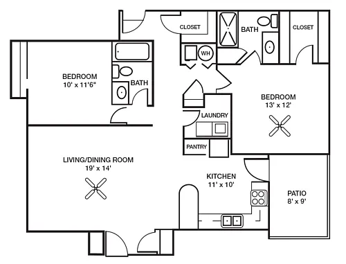 Floor plan Monet