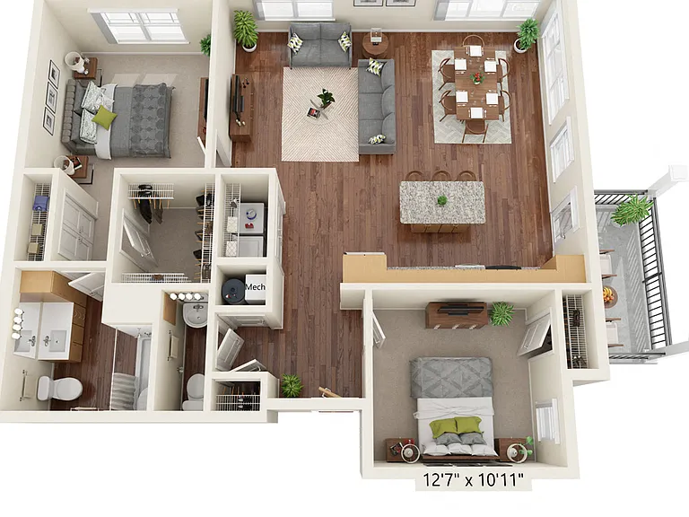 Haven at Congaree Pointe 55+ Apartments — Photo 43