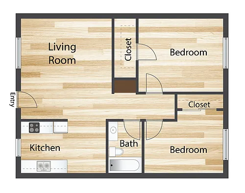 Floor plan B1