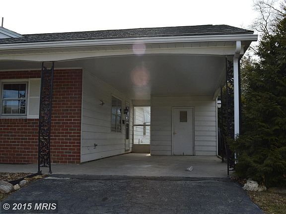 Carport and side entrance 