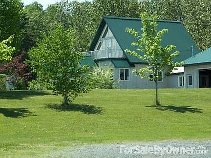 Closer view from down the street