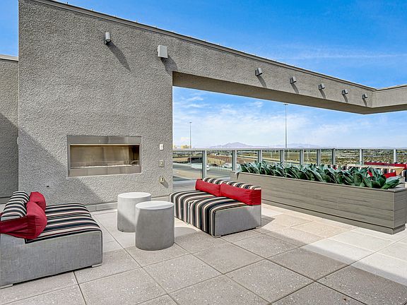 Rooftop lounge