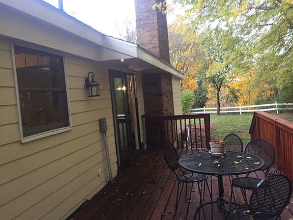 Scenic back deck 