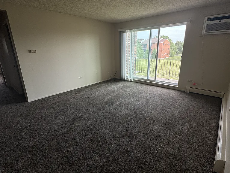 Living room with large balcony