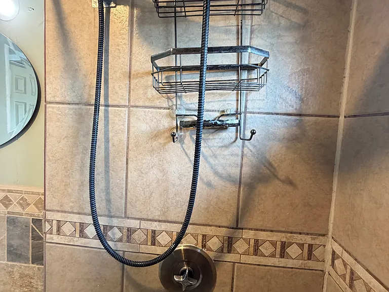 Custom tile shower