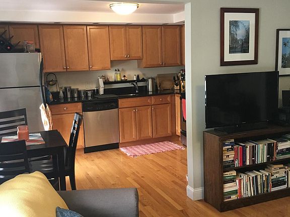 this is the identical unit located across the hall furnished- for purposes of getting a better feel for the space