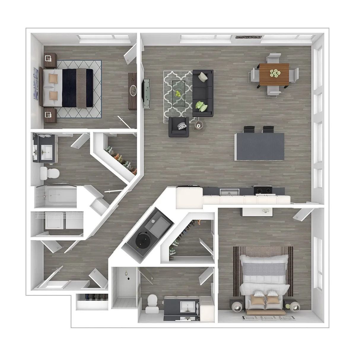 Floor plan 2C2