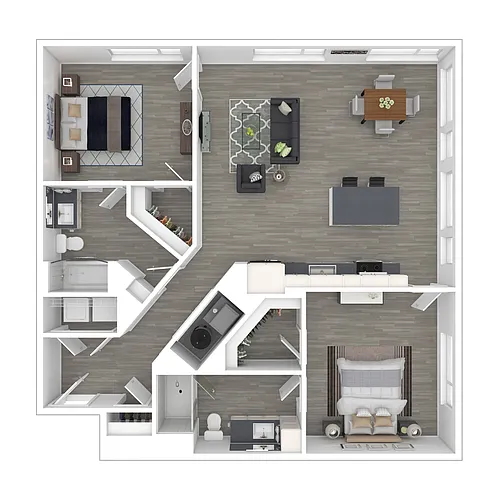 Floor plan 2C2