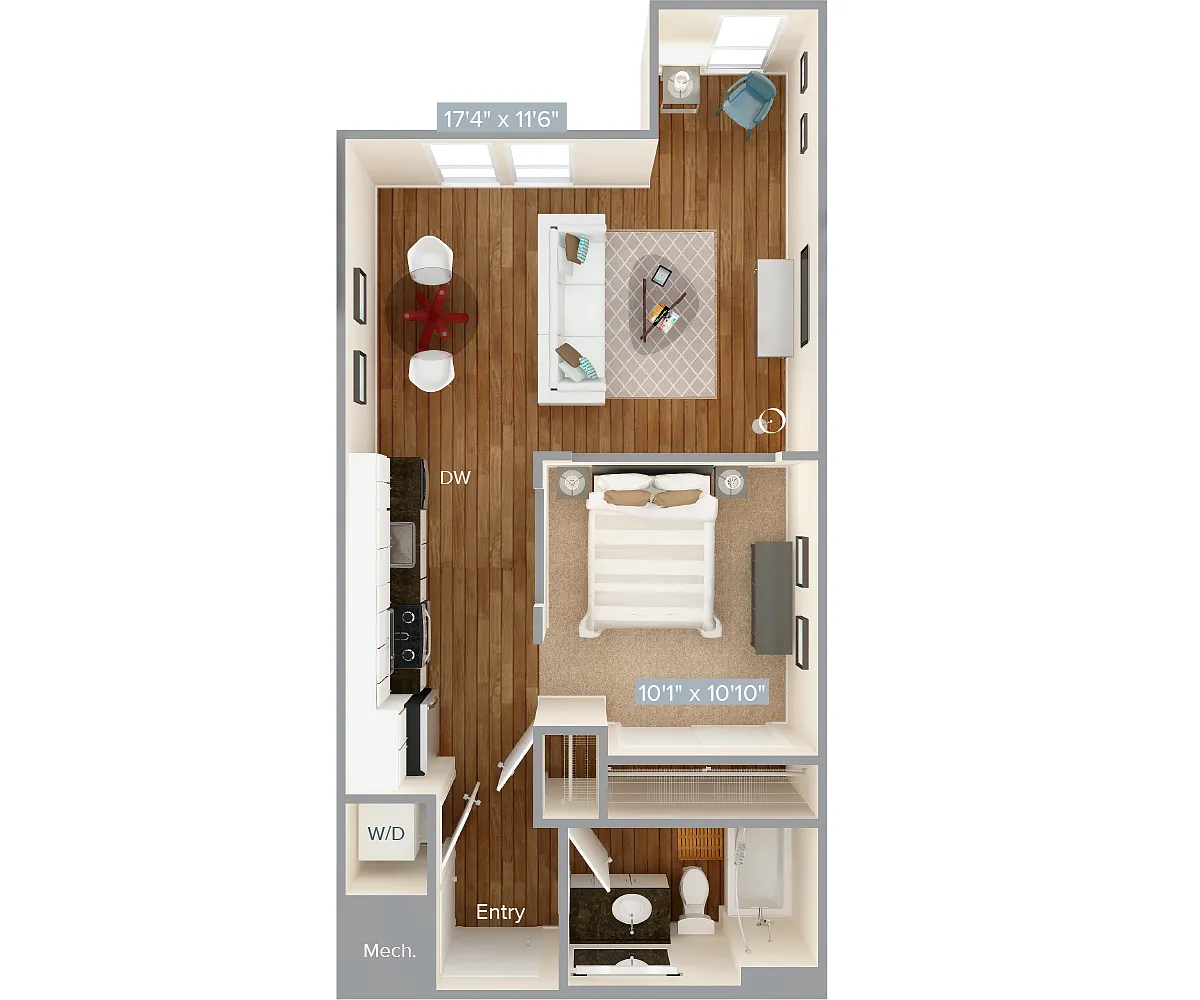 Floor plan S3-1-610